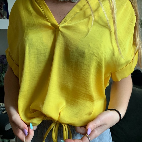 Bright Yellow Adjustable Top - Picture 2 of 5